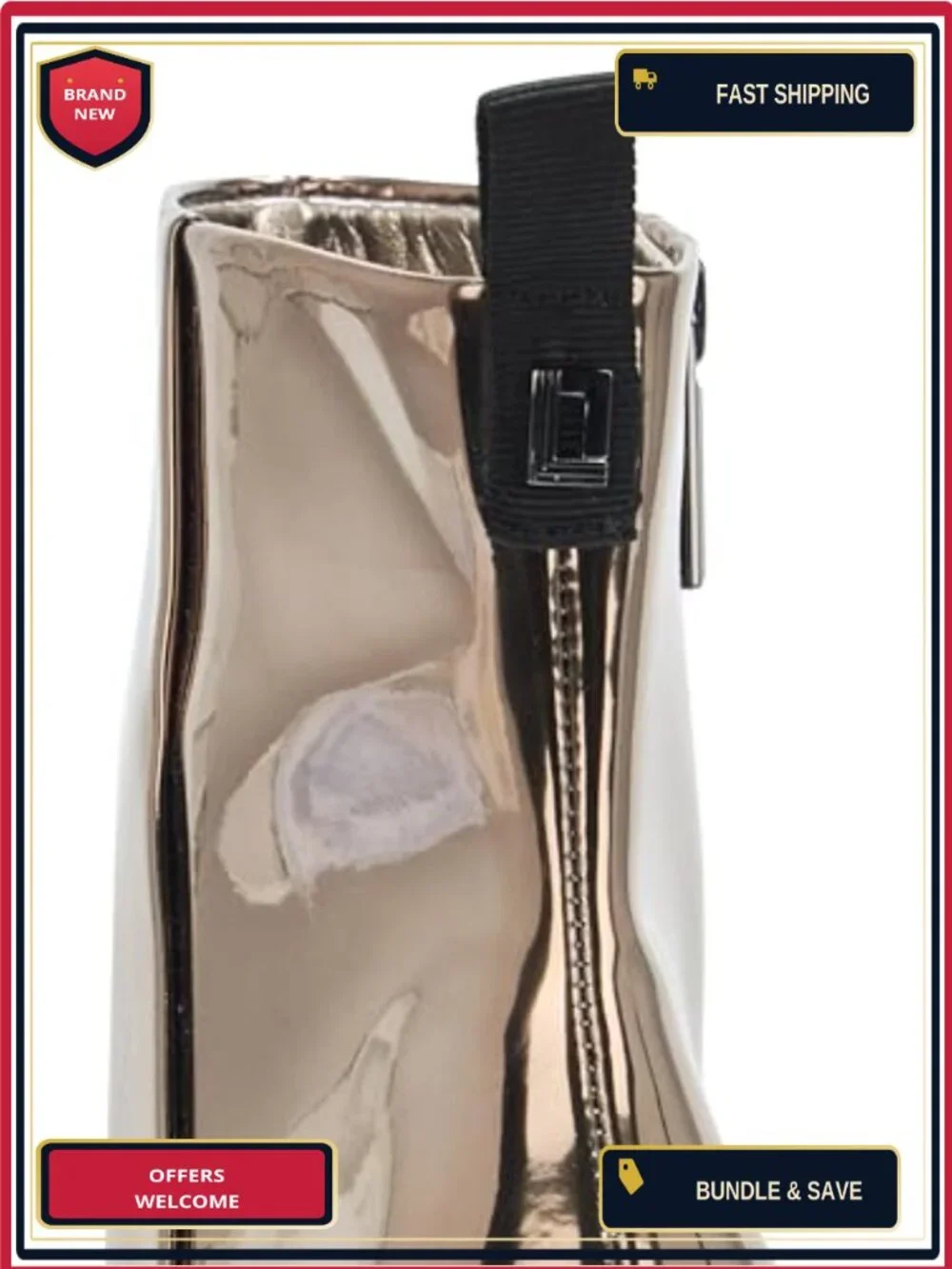 Women's Keslyn Western Heeled Ankle Booties Leather Full Zip